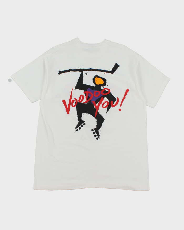 Vintage 90's Vancouver Voodoo Hockey Graphic T-Shirt - XL