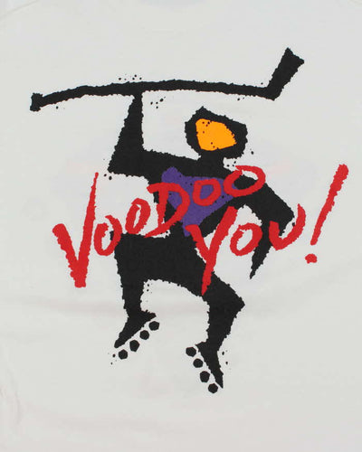 Vintage 90's Vancouver Voodoo Hockey Graphic T-Shirt - XL