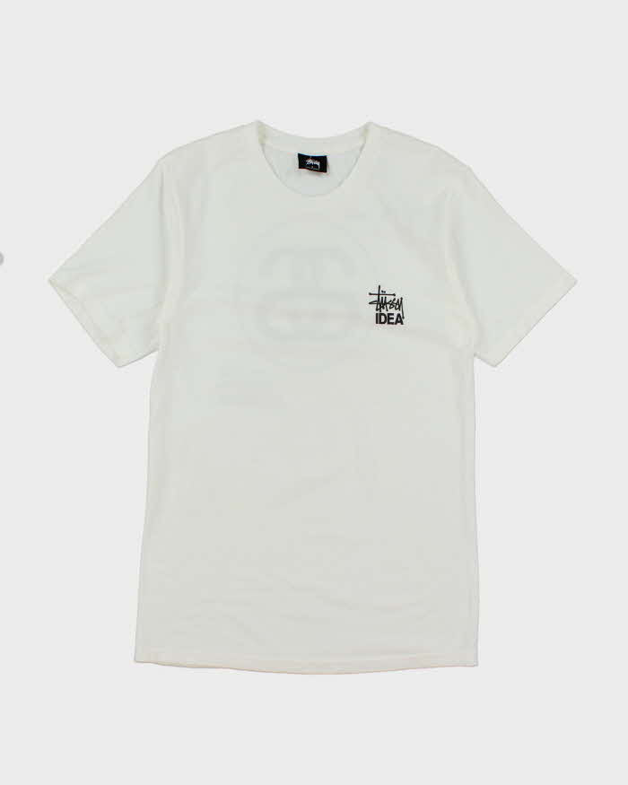 Vintage Stussy x IDEA Anniversary T-Shirt - M
