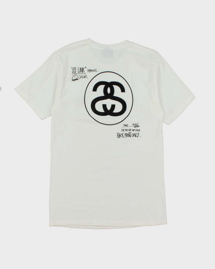 Vintage Stussy x IDEA Anniversary T-Shirt - M