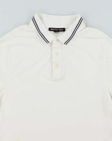 Michael Kors White Polo Boating Shirt - M
