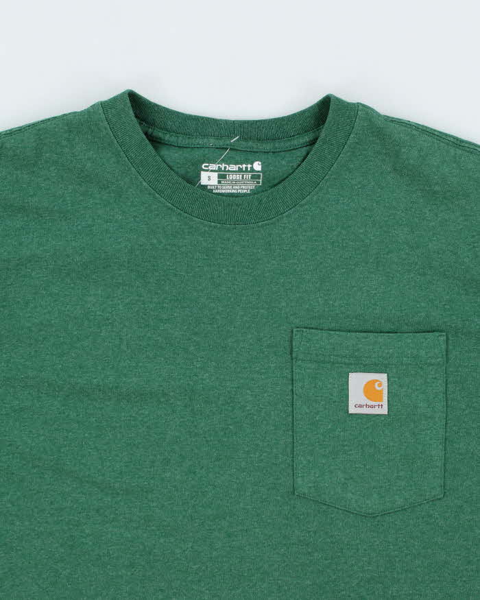 Carhartt Loose Fit Moss Green T-Shirt - S
