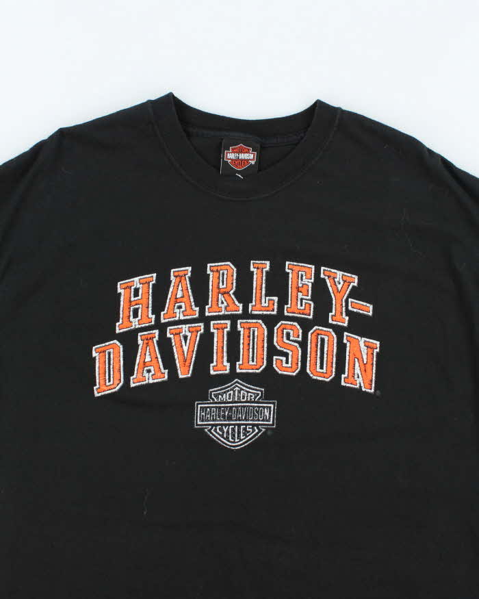 Harley Davidson Black T-Shirt - XL