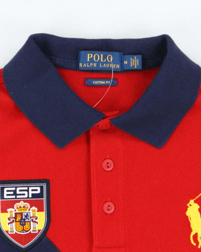 Vintage 2000's Ralph Lauren Espana Embroidered Polo Shirt - M