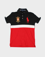 Vintage 2000's Ralph Lauren Big Horse Logo Polo Shirt - S