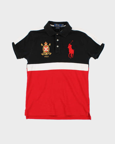 Vintage 2000's Ralph Lauren Big Horse Logo Polo Shirt - S