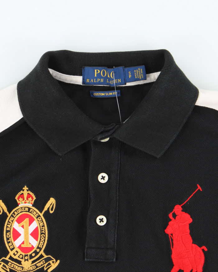 Vintage 2000's Ralph Lauren Big Horse Logo Polo Shirt - S