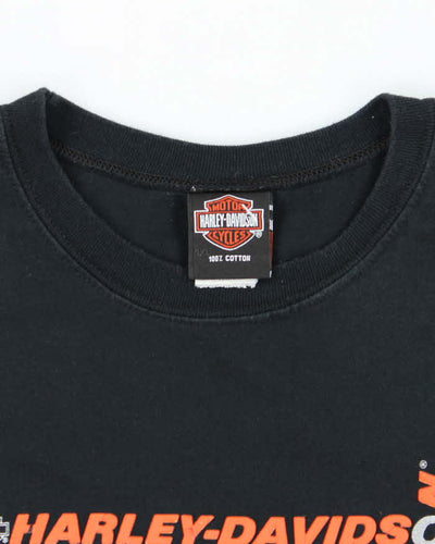 Vintage Y2K Harley Davidson Caribbean Power Graphic T-Shirt - XL
