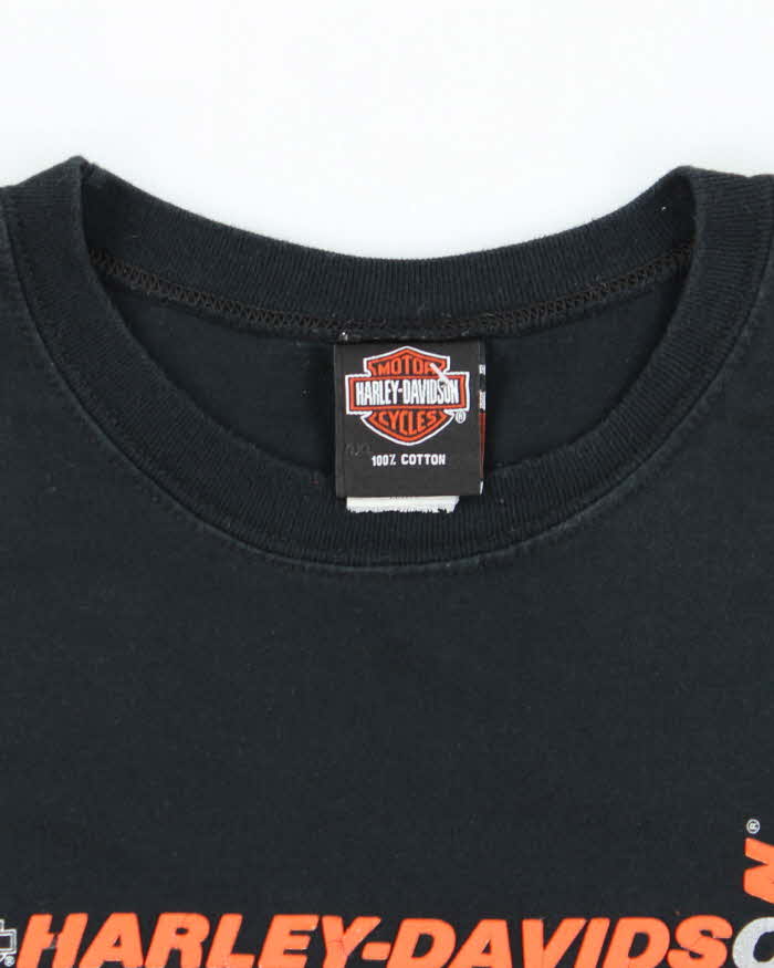 Vintage Y2K Harley Davidson Caribbean Power Graphic T-Shirt - XL