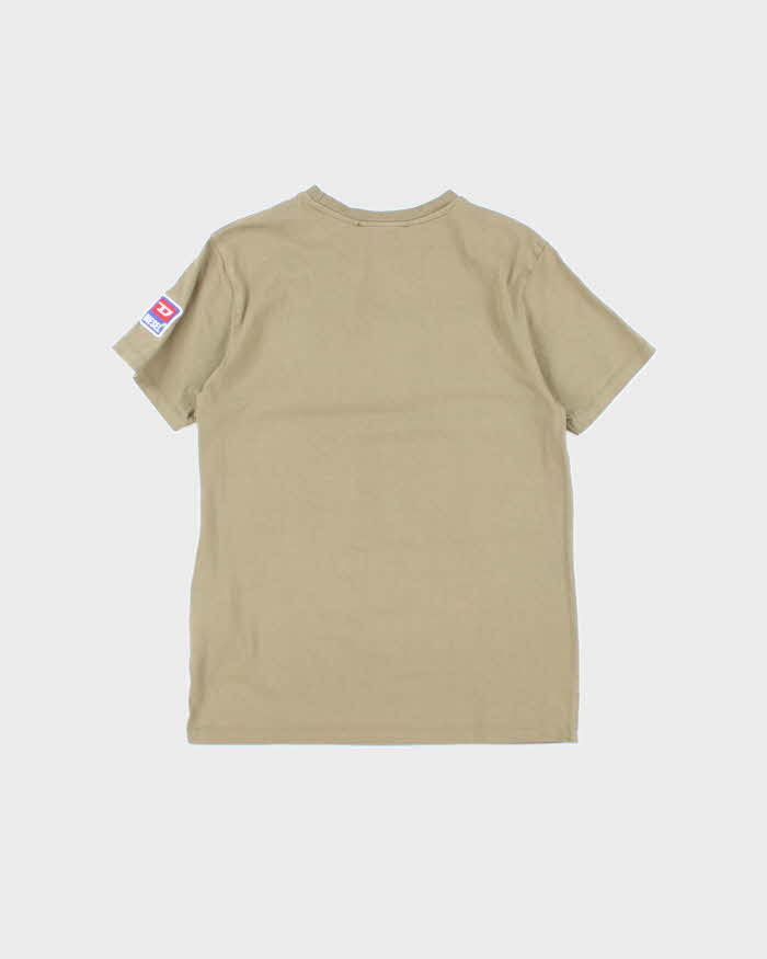Vintage Y2K Diesel Textured Graphic T-Shirt - M