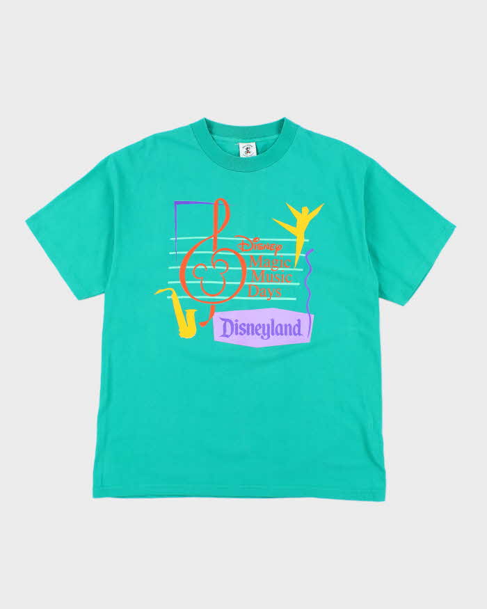 Vintage 90's Disney Music Days Single Stitch T-Shirt - XL