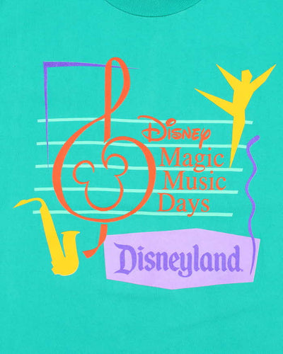 Vintage 90's Disney Music Days Single Stitch T-Shirt - XL