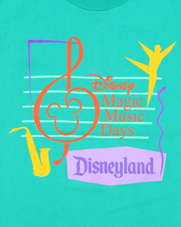 Vintage 90's Disney Music Days Single Stitch T-Shirt - XL