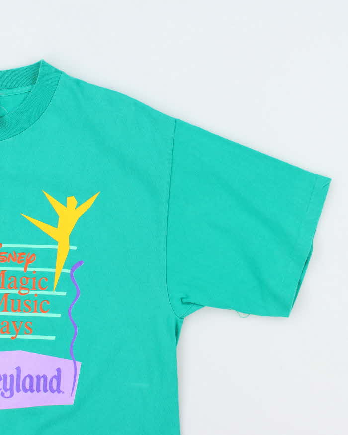 Vintage 90's Disney Music Days Single Stitch T-Shirt - XL