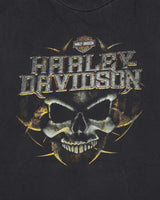 Vintage 2000's Harley Davidson New York Cut Off Graphic T-Shirt - XXL