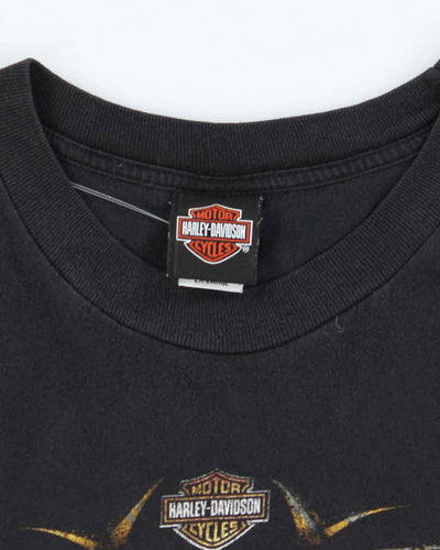 Vintage 2000's Harley Davidson New York Cut Off Graphic T-Shirt - XXL