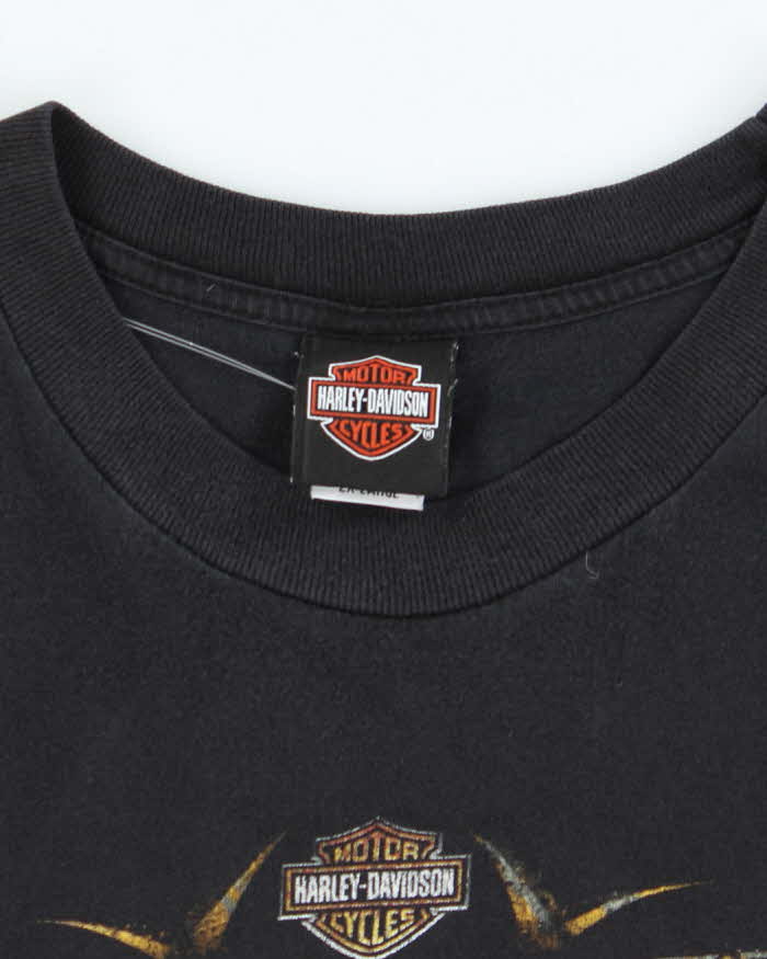Vintage 2000's Harley Davidson New York Cut Off Graphic T-Shirt - XXL