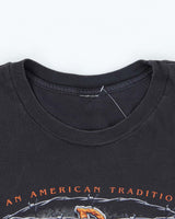 Vintage Y2K Harley Davidson Centre Logo Graphic T-Shirt - XL