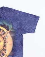 Vintage The Mountain Tie Dye Sun &amp; Moon Graphic T-Shirt - L
