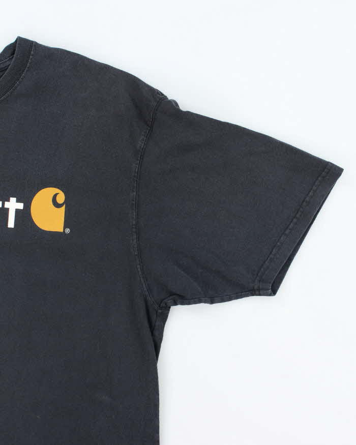 Vintage 2000's Carhartt Oversized Spell Out Graphic T-Shirt - XL
