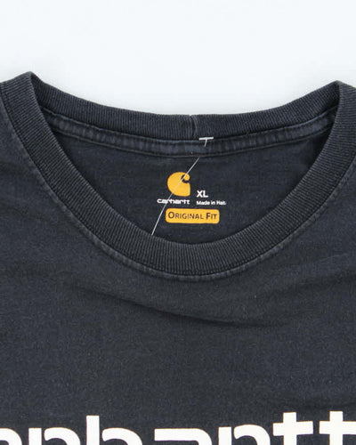 Vintage 2000's Carhartt Oversized Spell Out Graphic T-Shirt - XL