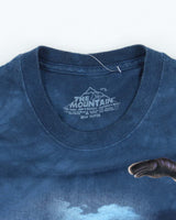 Vintage 2000's The Mountain Dinosaur Landscape Tie Dye T-Shirt - L