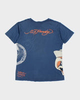 Vintage 2000's Ed Hardy Tattoo Graphic T-Shirt - M