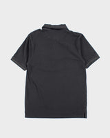 Vintage 2000's Burberry Blackout Embroidered Logo Polo Shirt - M