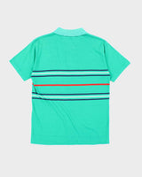 Vintage 80's Fila Striped Polo Shirt - S