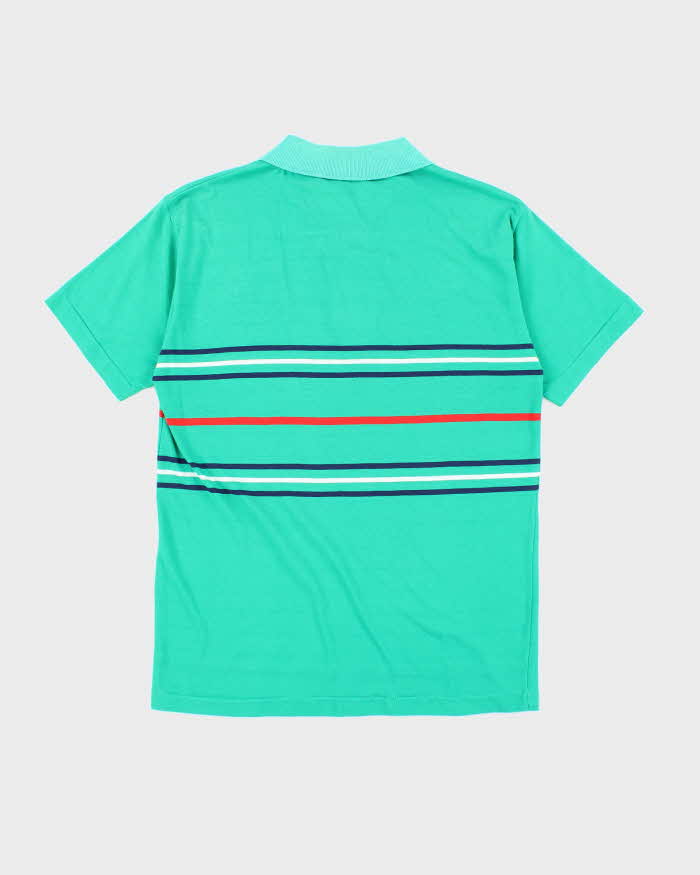 Vintage 80's Fila Striped Polo Shirt - S