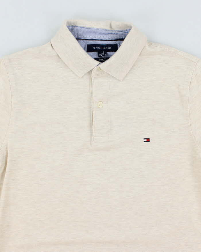 Vintage Tommy Hilfiger Small Flag Polo Shirt - S