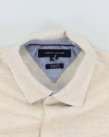Vintage Tommy Hilfiger Small Flag Polo Shirt - S
