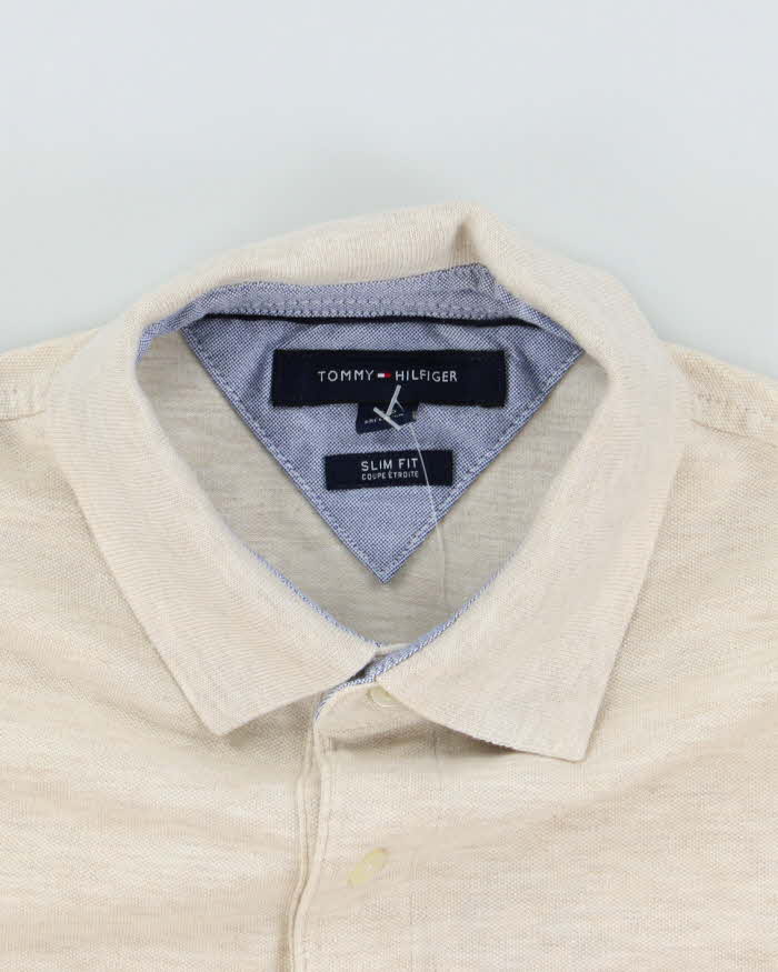 Vintage Tommy Hilfiger Small Flag Polo Shirt - S