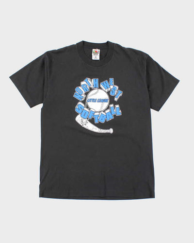 Vintage 90's Little League Baseball Single Stitch T-Shirt - L