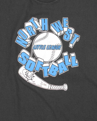 Vintage 90's Little League Baseball Single Stitch T-Shirt - L