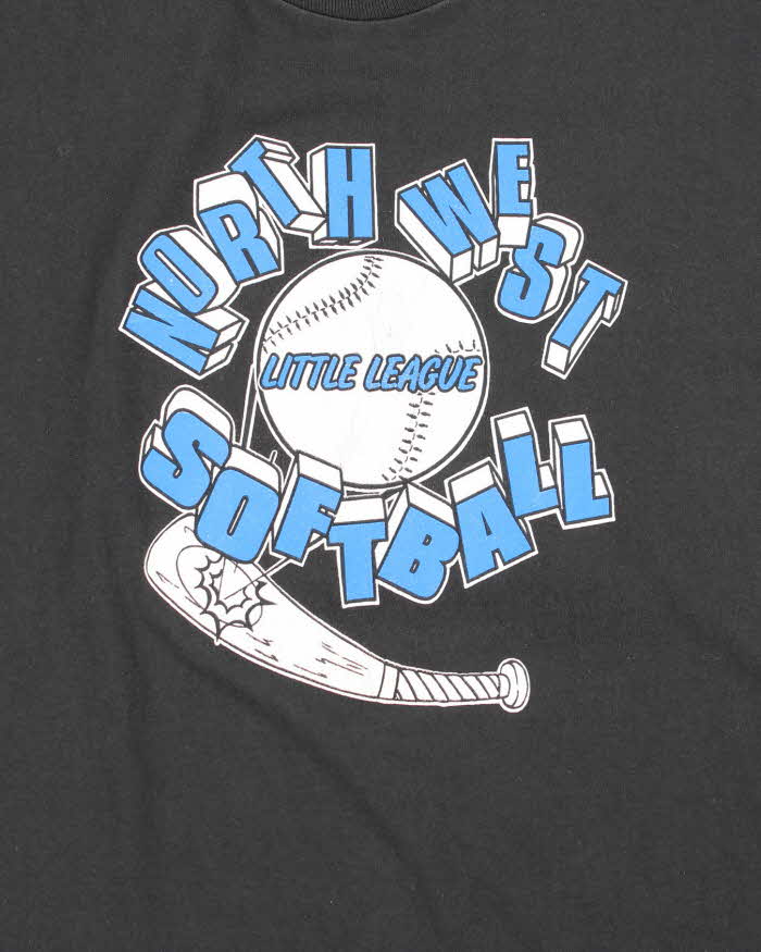 Vintage 90's Little League Baseball Single Stitch T-Shirt - L