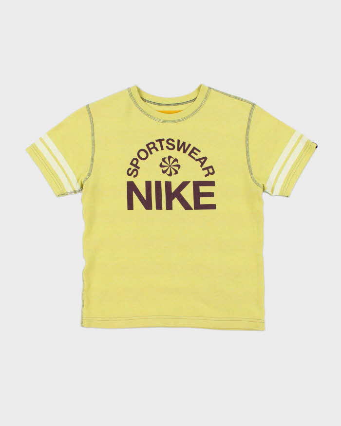 Vintage Y2K Nike Sportswear Reversible Baby T-Shirt - S