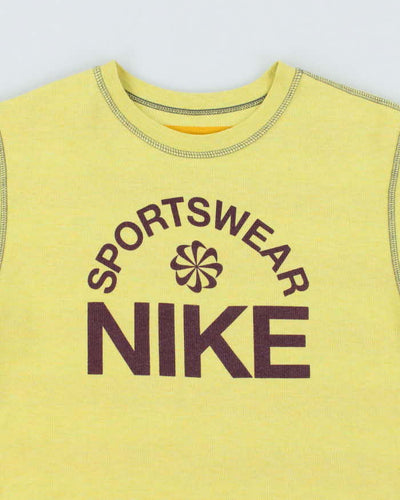 Vintage Y2K Nike Sportswear Reversible Baby T-Shirt - S