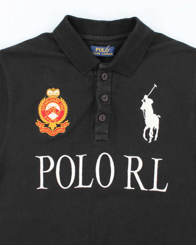 Vintage 2000's Polo Ralph Lauren Embroidered Big Horse Polo Shirt - L