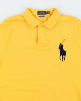 Vintage 2000's Ralph Lauren Big Horse Embroidered Polo Shirt - XL