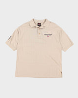 Vintage Y2K Harley Davidson Embroidered Oversized Polo Shirt - L