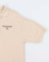 Vintage Y2K Harley Davidson Embroidered Oversized Polo Shirt - L