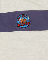 Vintage 90's Disney Mickey the Mail Pilot Graphic Print Vest - L