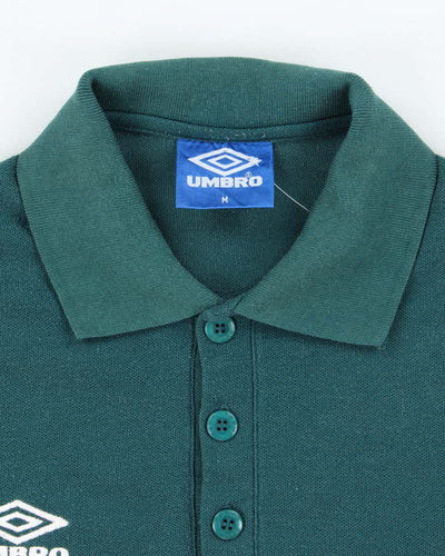 Vintage 90's Umbro Embroidered Polo Shirt - M
