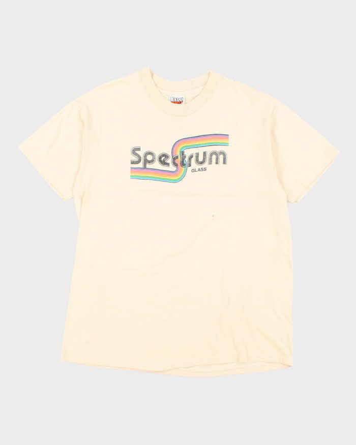 Vintage 80's Lithium Glass Photography Graphic T-Shirt - XL
