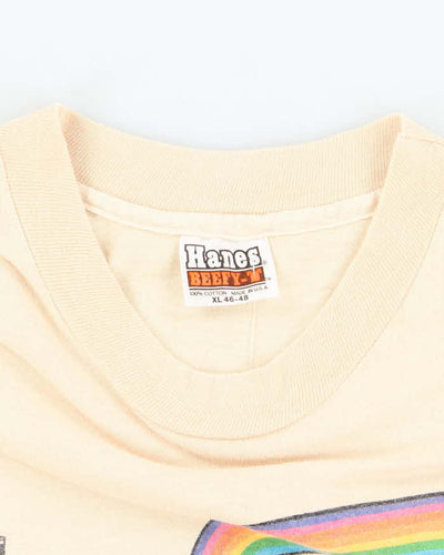 Vintage 80's Lithium Glass Photography Graphic T-Shirt - XL