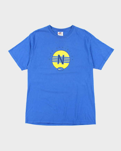 Vintage 2000's Nike Athletics Graphic T-Shirt - M
