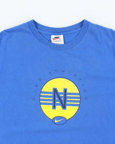 Vintage 2000's Nike Athletics Graphic T-Shirt - M
