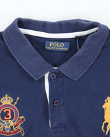 Vintage Y2K Ralph Lauren Espana Embroidered Polo Shirt - L