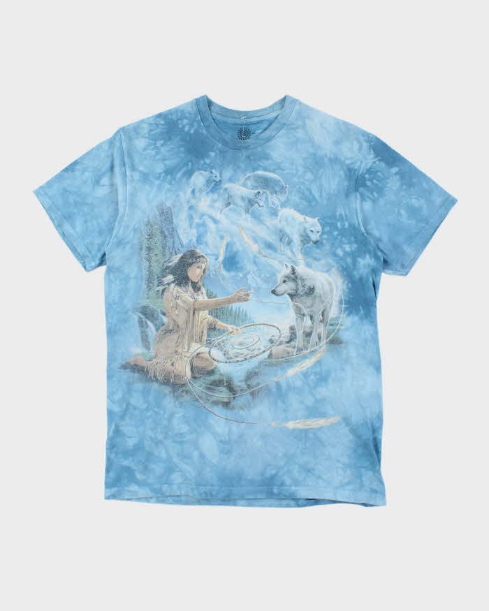 Vintage The Mountain Wolf Spirits Graphic T-Shirt - M